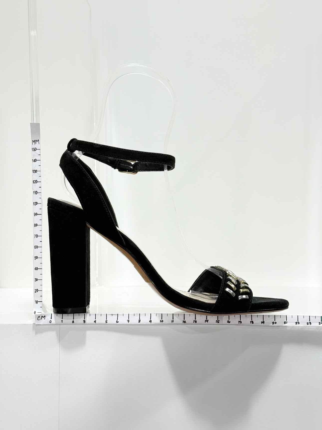 SANDRO Black Size EU 38 Heeled Sandals