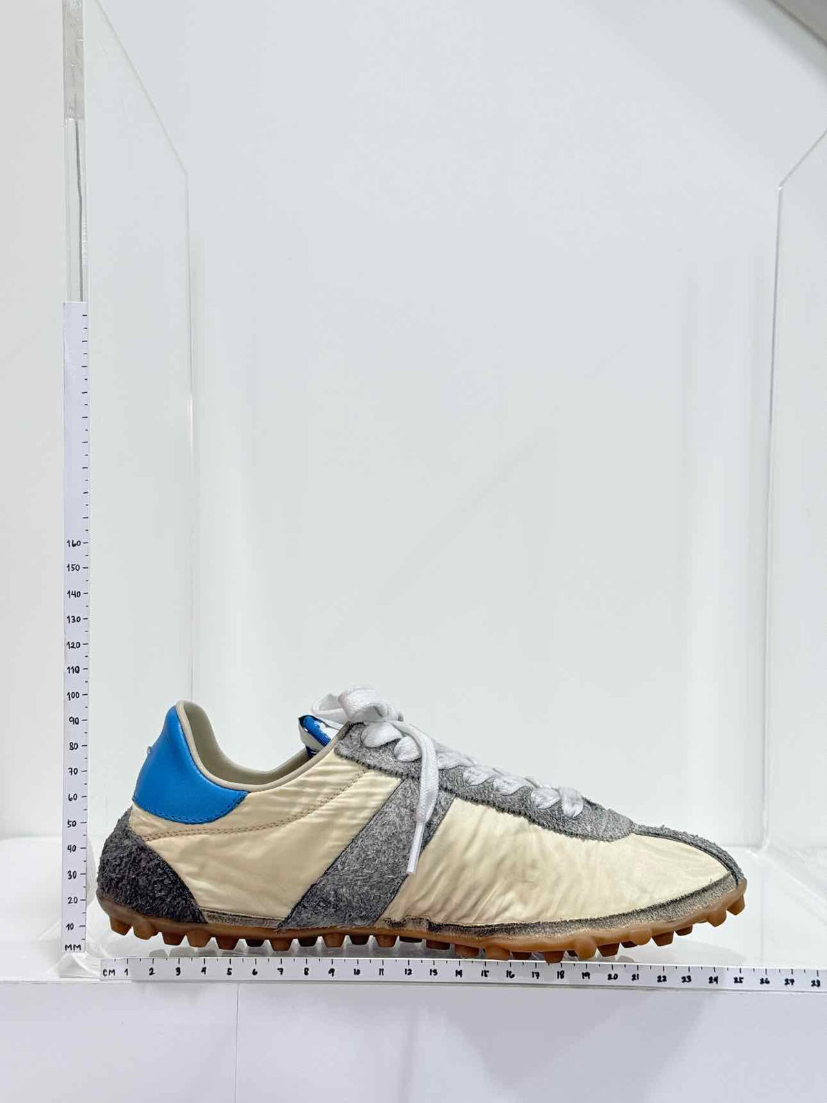 MAISON MARGIELA Lemon Grey Blue Size EU 38 Sneakers