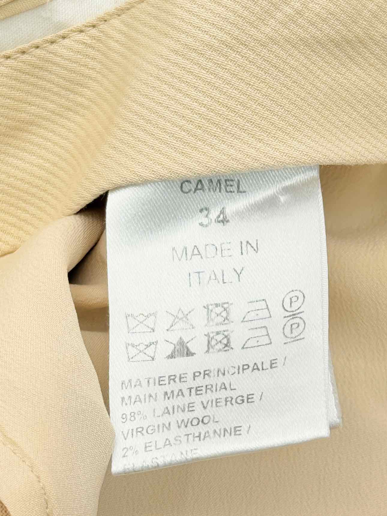 CHLOE Tailored Mocha Size US 2 Pants