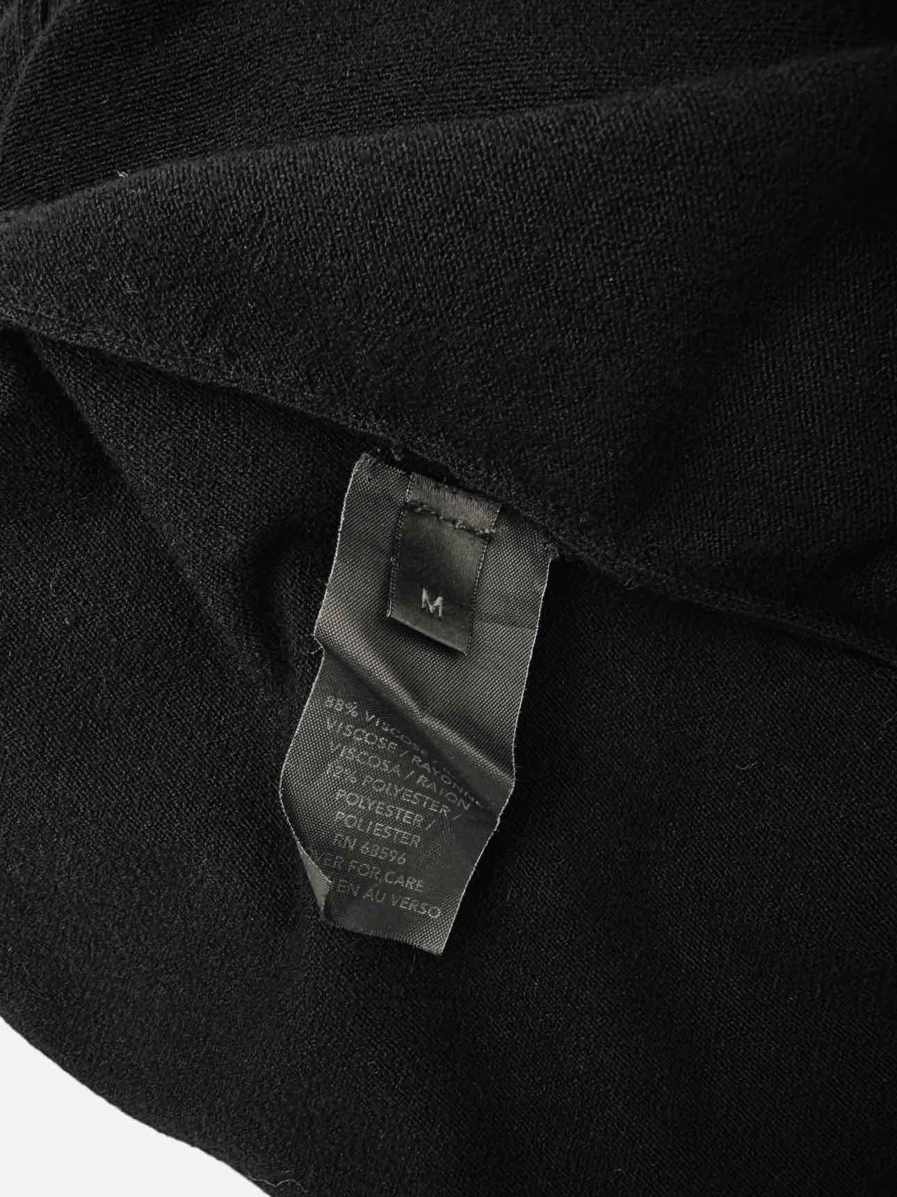 DONNA KARAN Mini Black Size Medium Short Dress