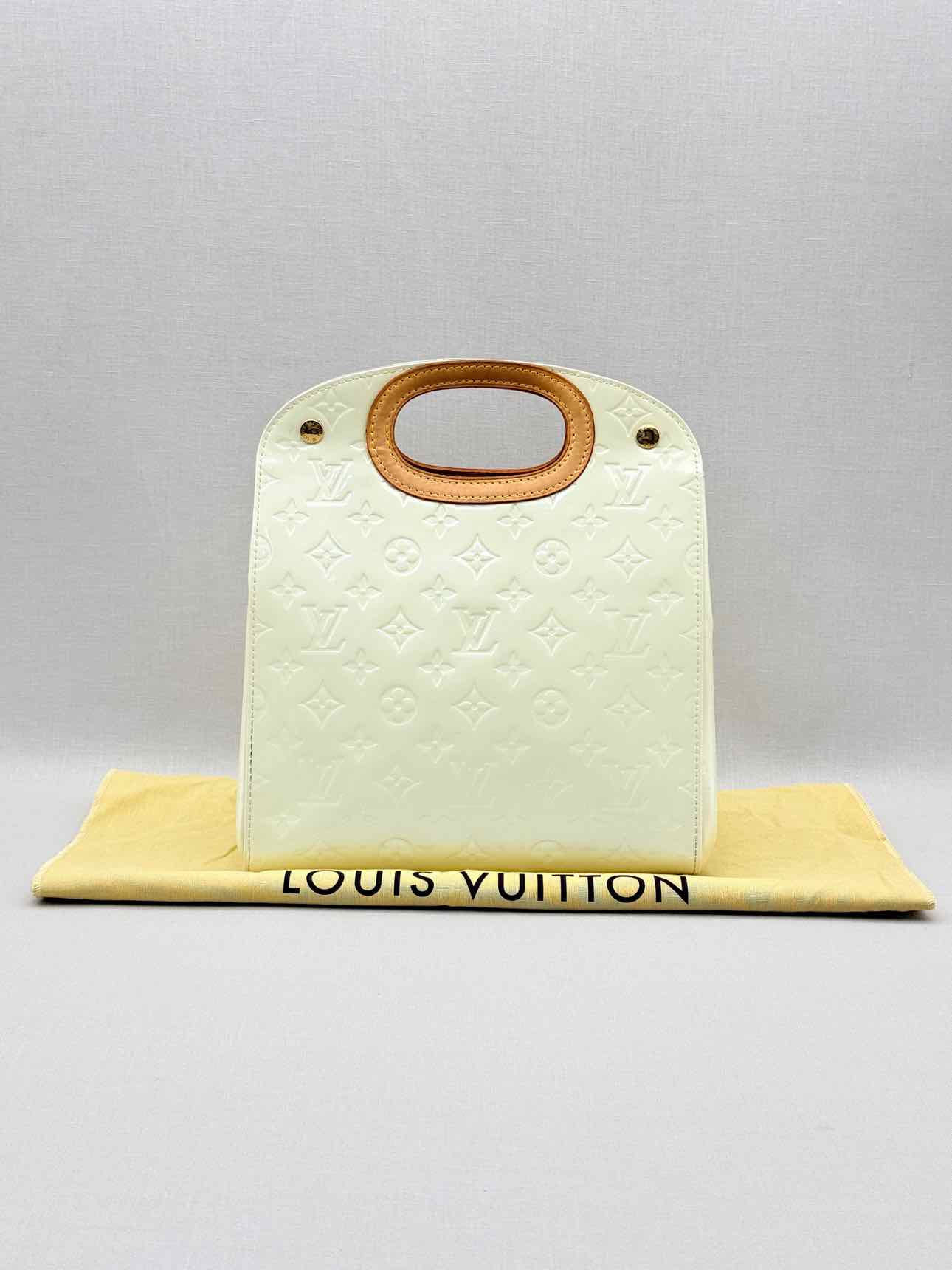 LOUIS VUITTON Vintage Cream Monogram Top Handle