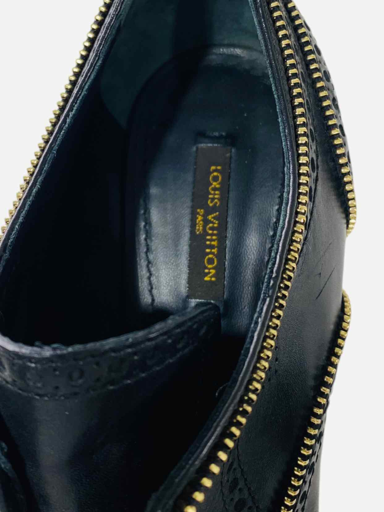 LOUIS VUITTON Tomboy Black Size EU 40 Ankle Boots