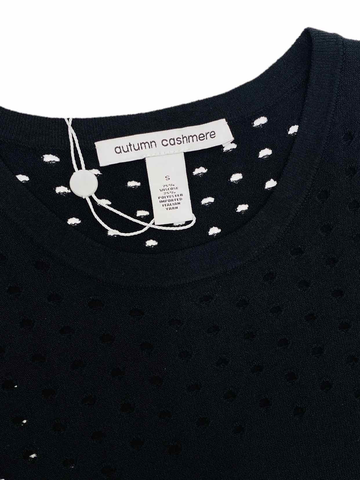 Pre - loved AUTUMN CASHMERE Black Cutout Short Dress at Reems Closet