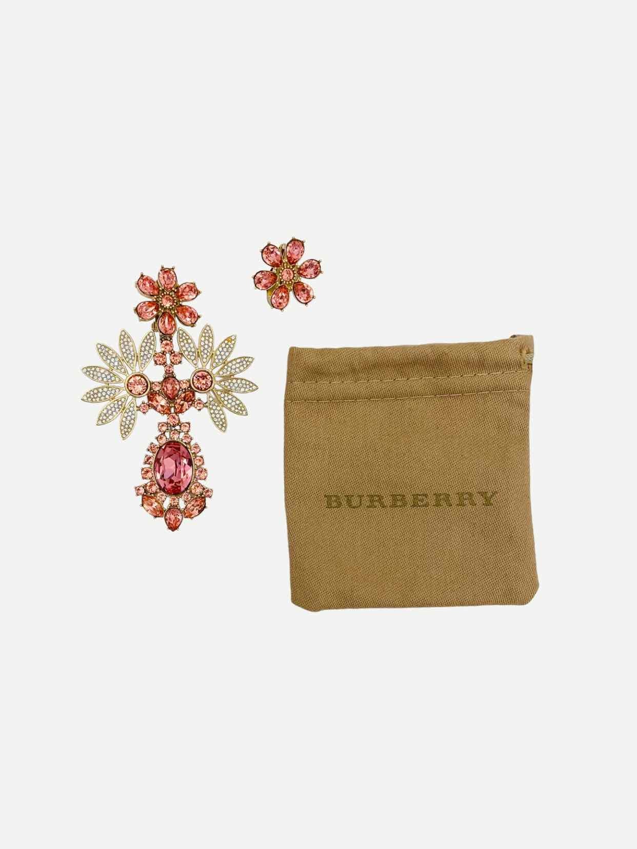 BURBERRY Double Daisy Fashion Earrings