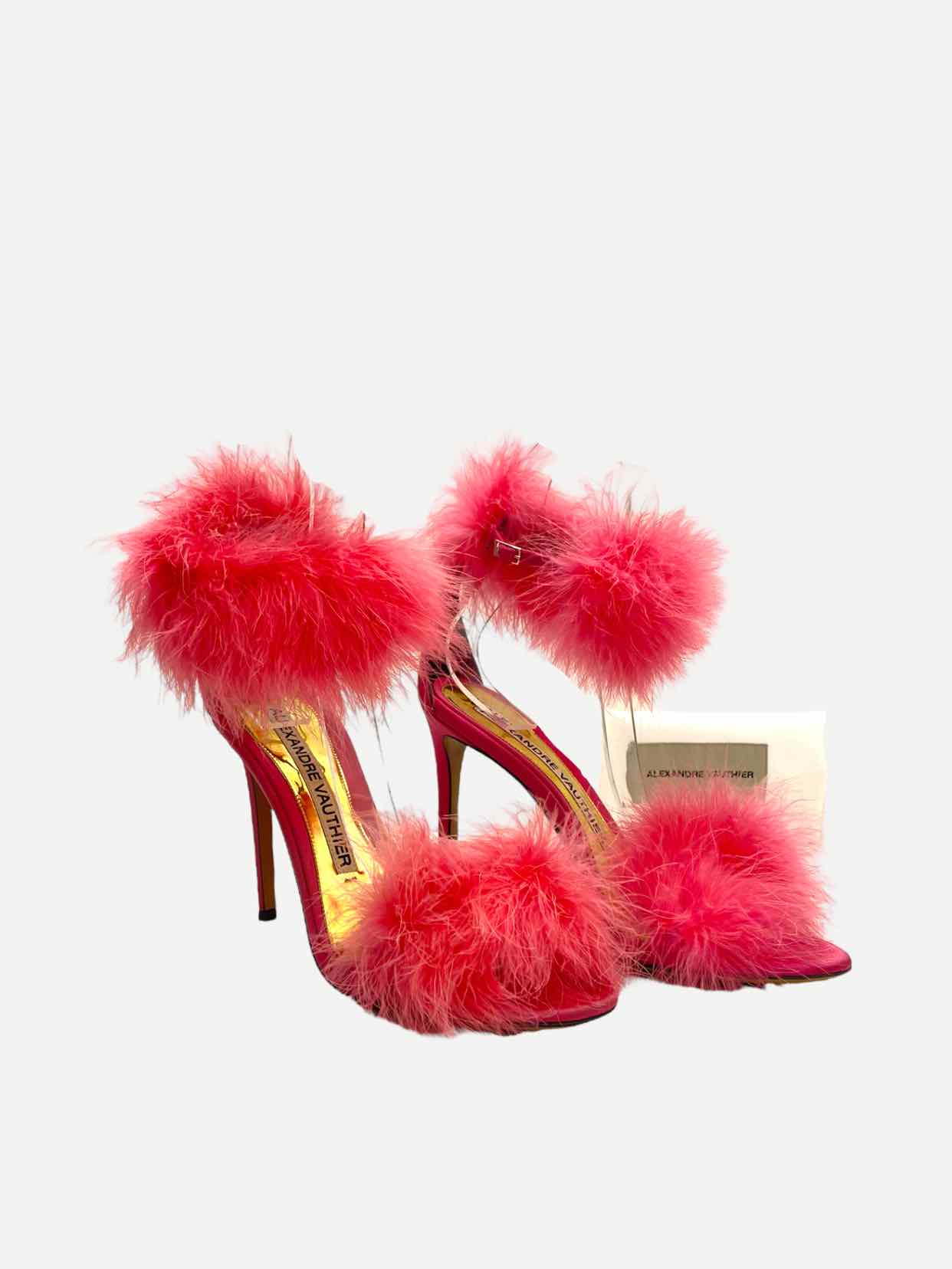 ALEXANDER VAUTHIER Pink Size EU 40 Heeled Sandals