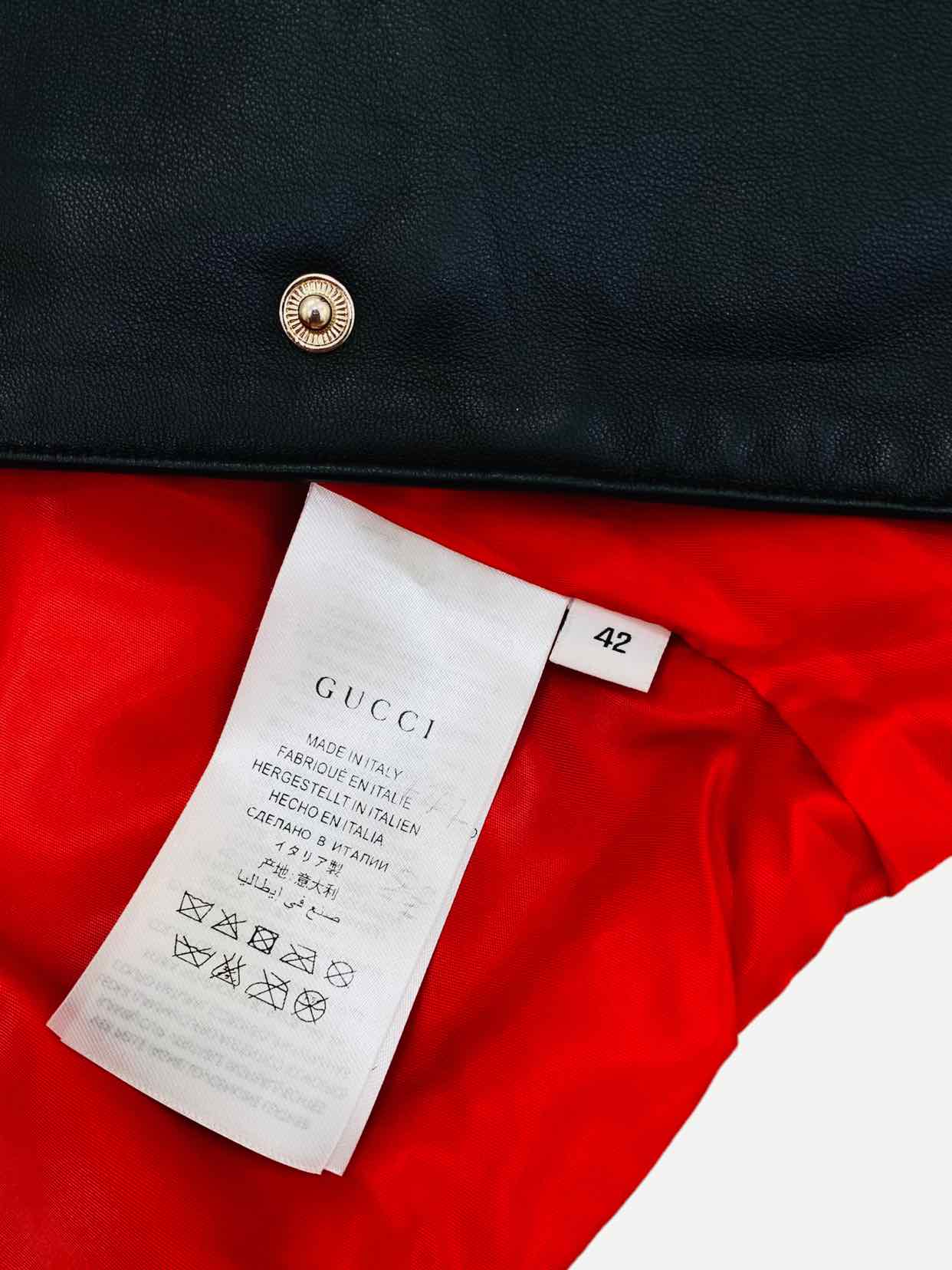 GUCCI Hollywood Black Multicolor Size US 6 Jacket