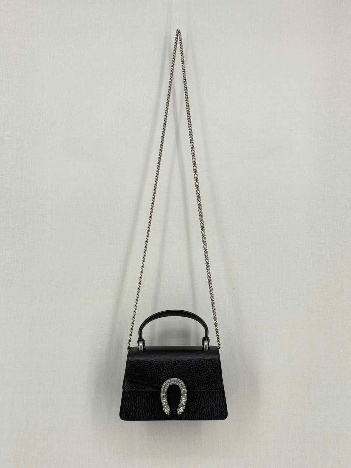 GUCCI Dionysus Black Top Handle