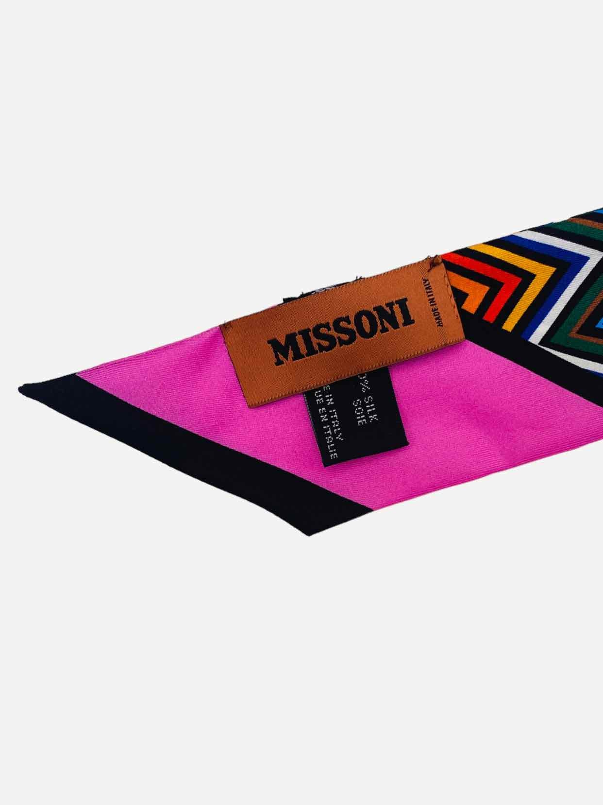 MISSONI Multicolor Zigzag Twill