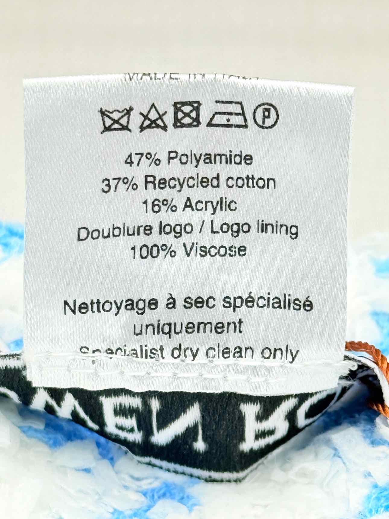 ROWEN ROSE Boucle Blue & White Size US 4 Mini Skirt