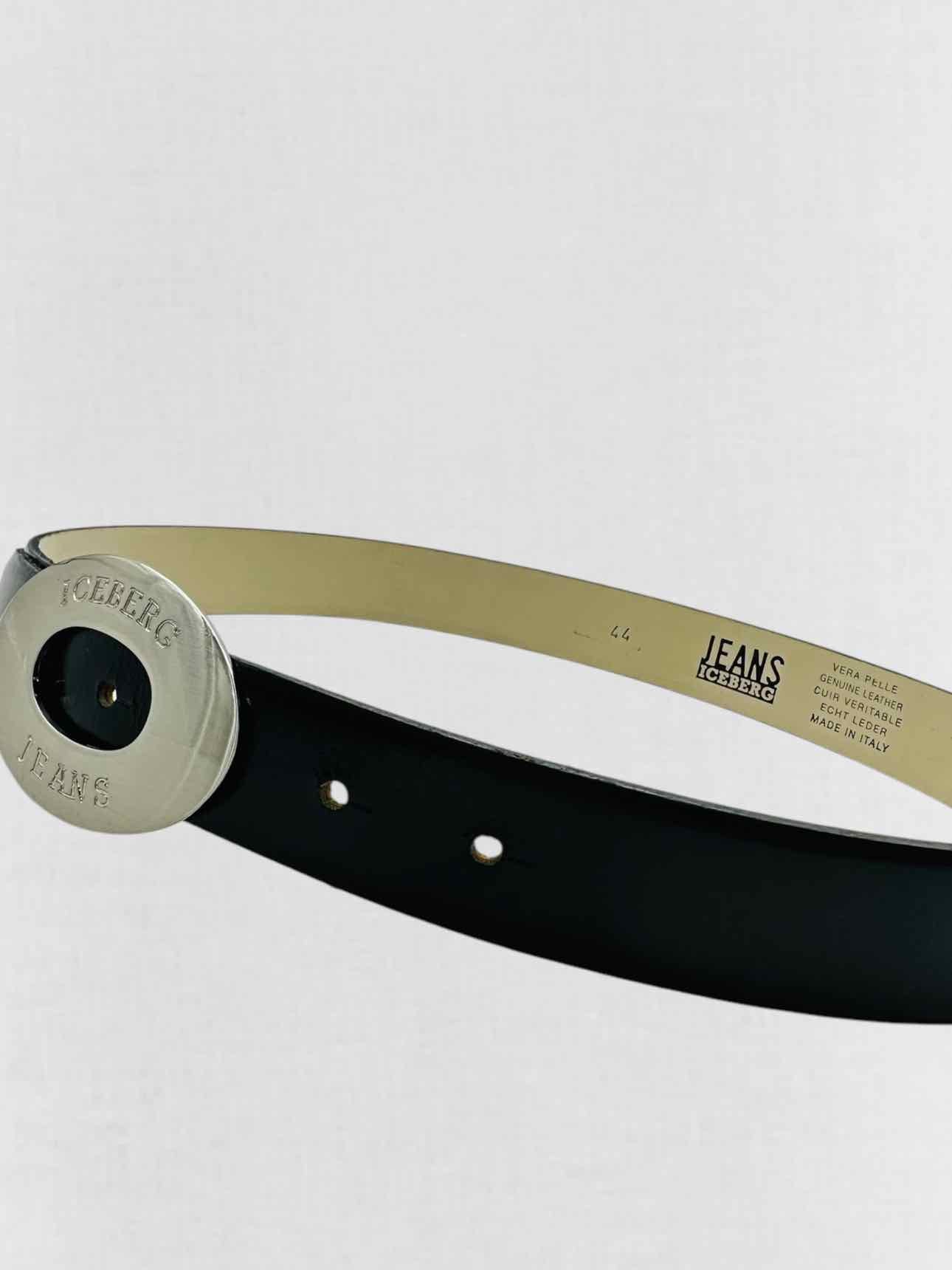ICEBERG JEANS Black Belt