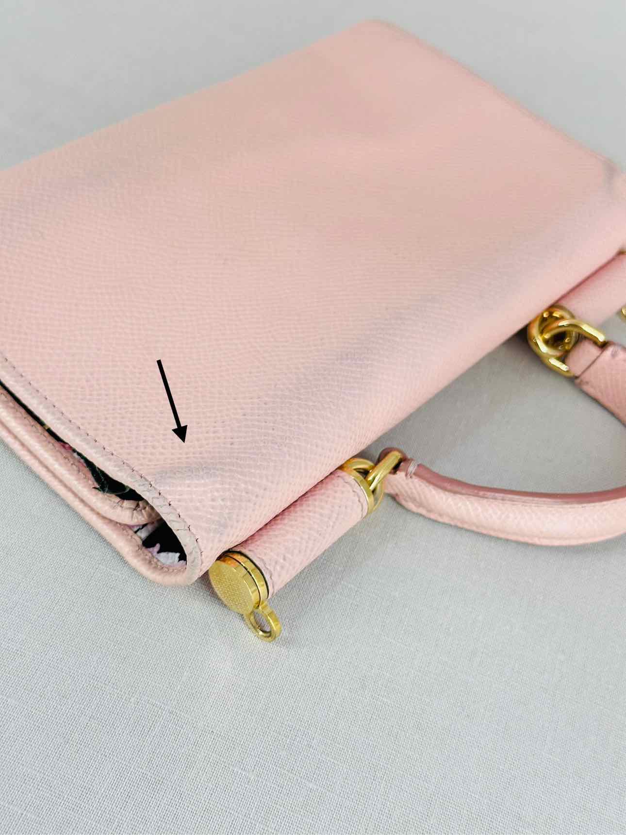 DOLCE & GABBANA Wallet on Chain Pink Crossbody
