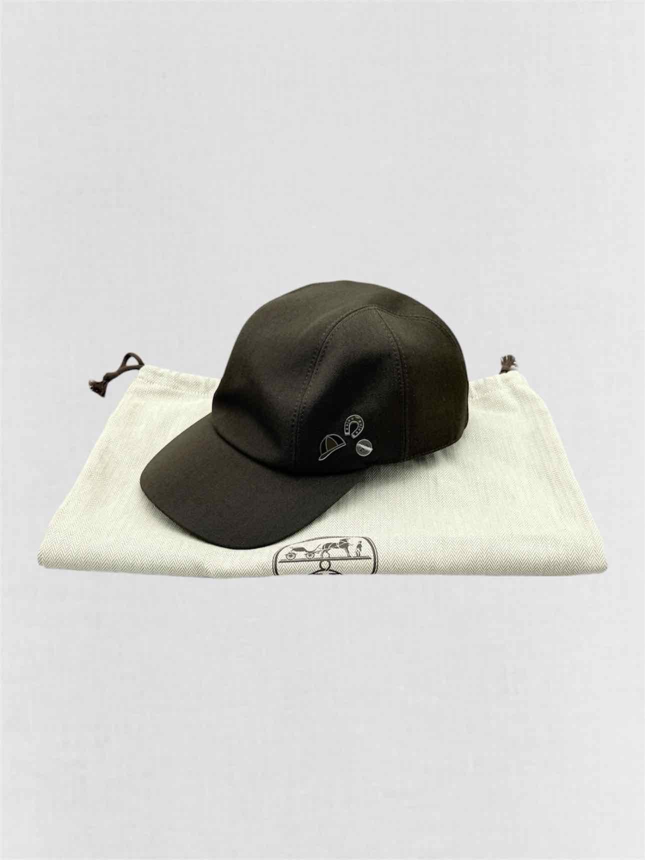 HERMES Brown Cap
