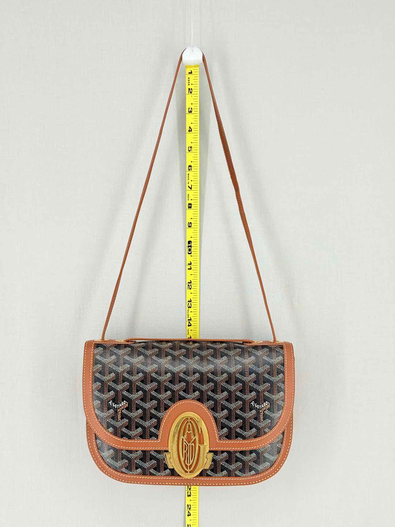 GOYARD 233 Brown & Black Crossbody