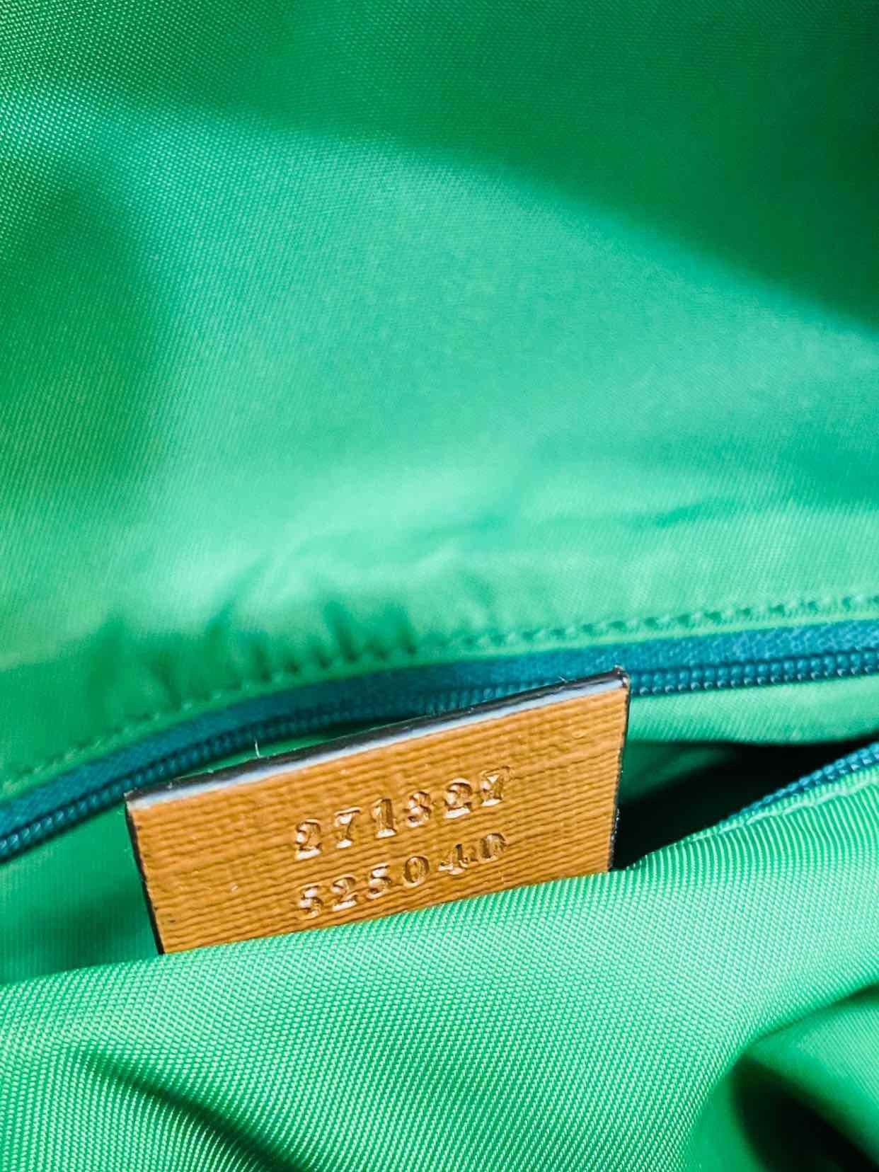 GUCCI Children's Green Multicolor Backpack