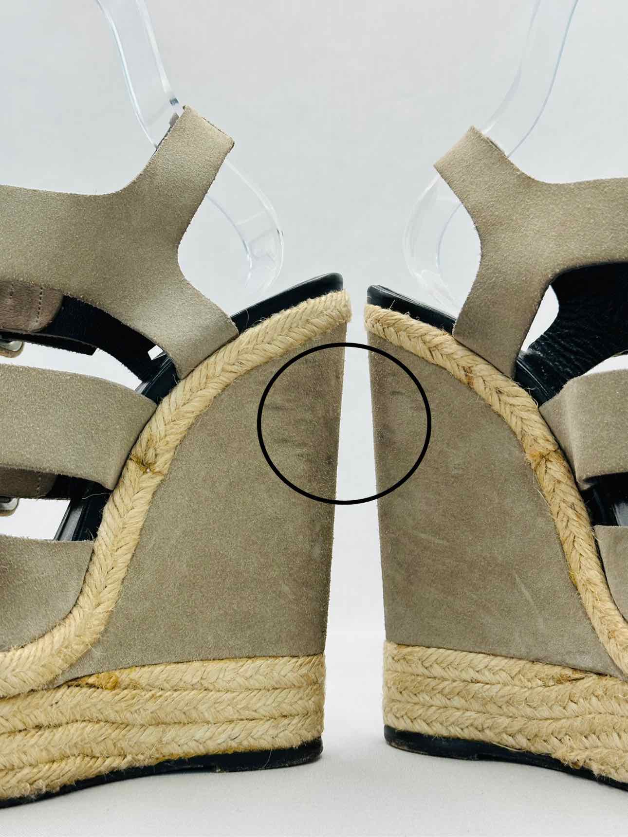 PIERRE HARDY Espadrille Grey Size EU 39 Wedges