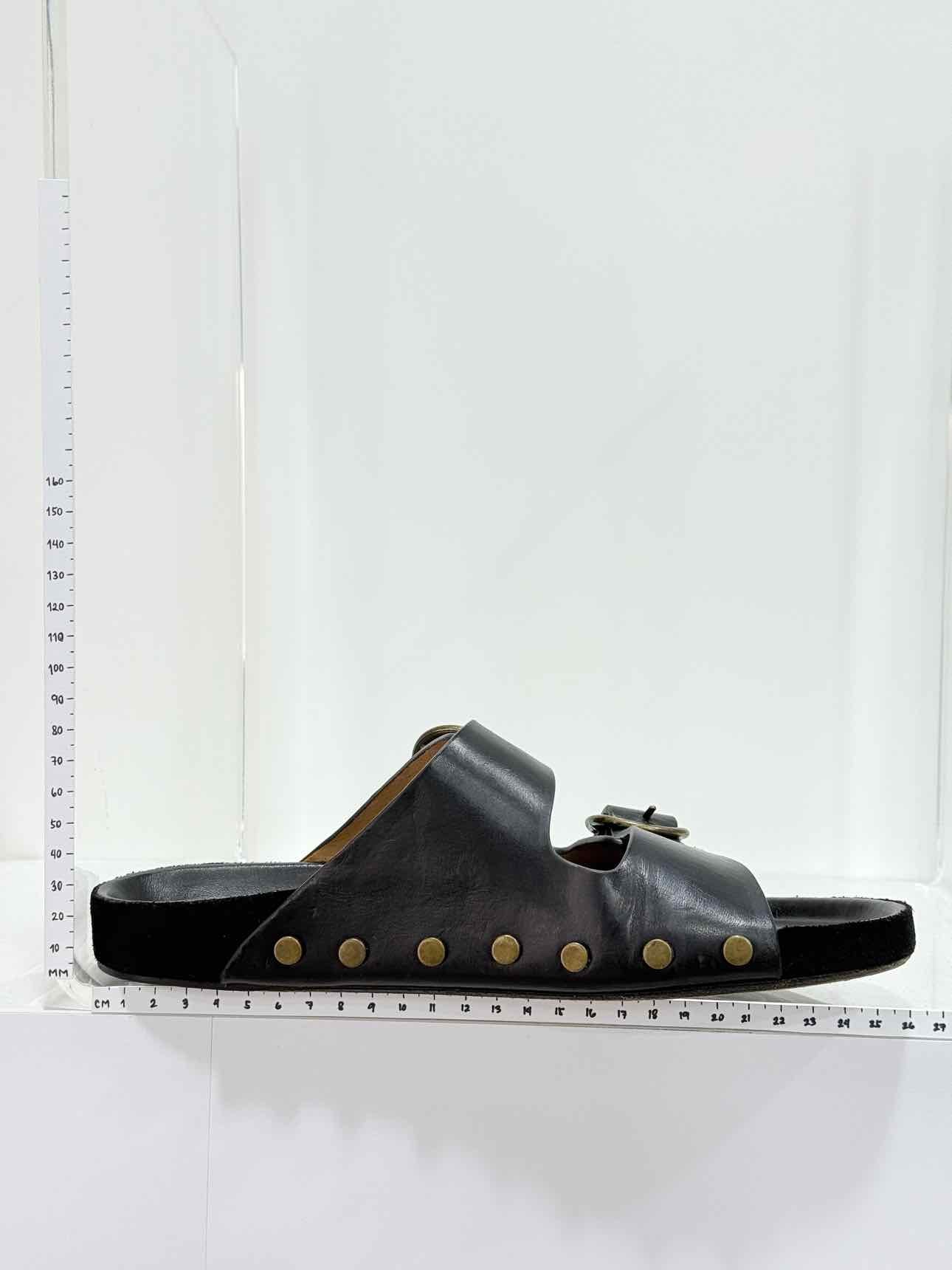 ISABEL MARANT Lennyo Black Size EU 39 Slides