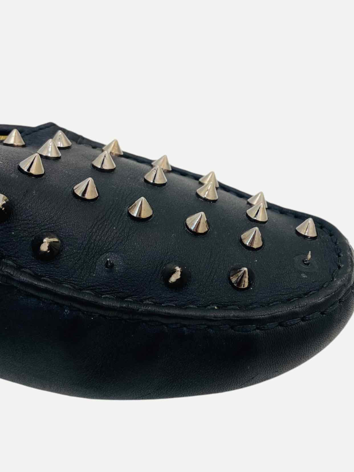 TOD'S Black Size EU 38.5 Loafers