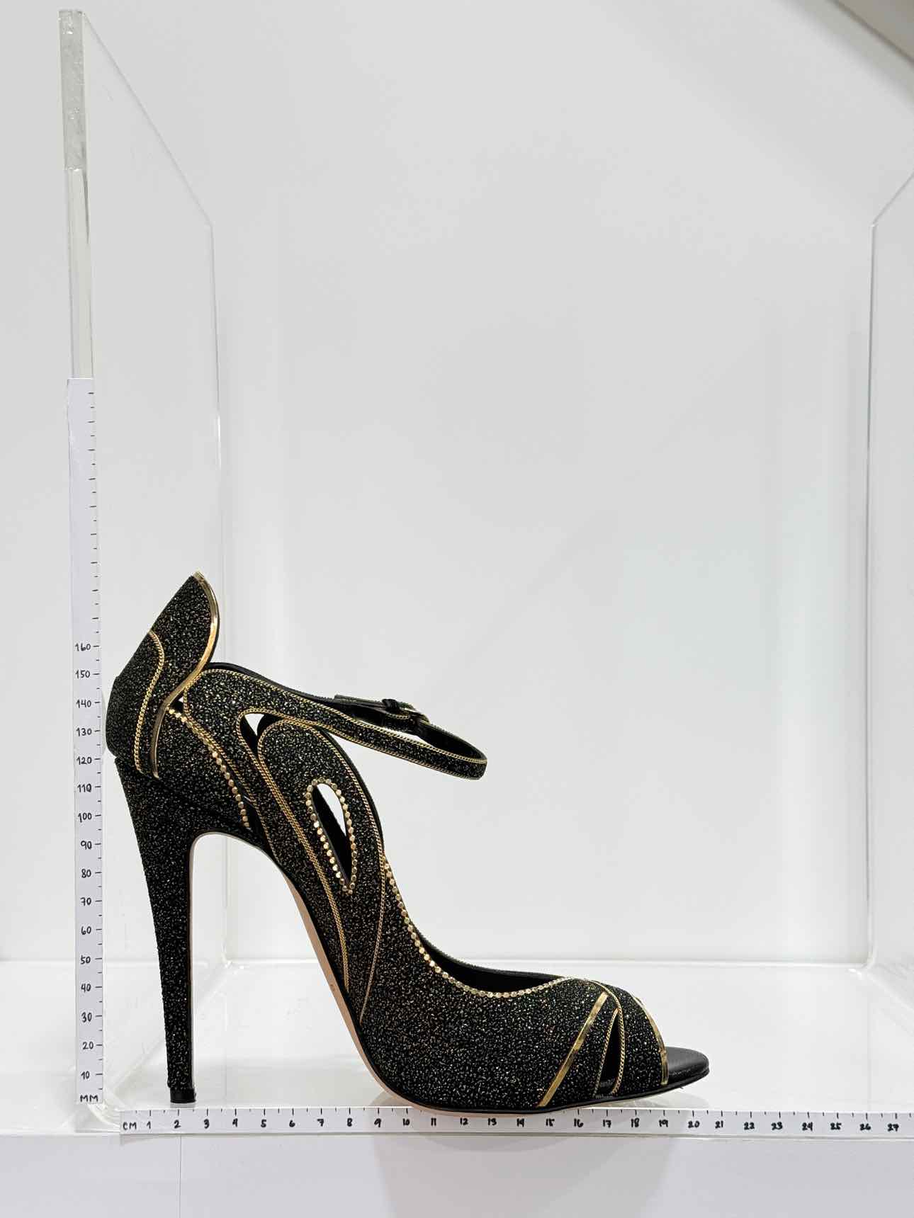 BRIAN ATWOOD Open Toe Black Size EU 40 Pumps