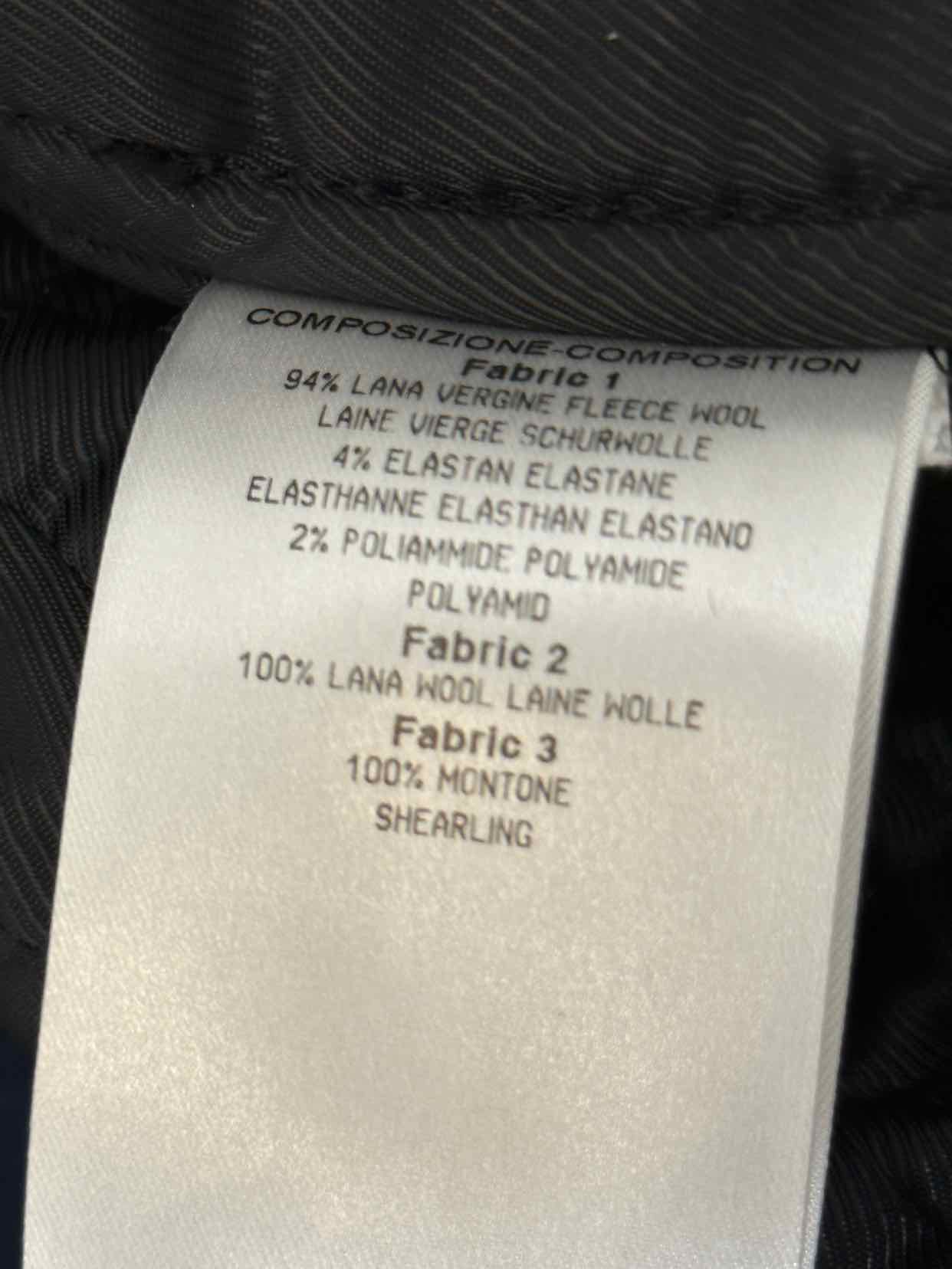 BALENCIAGA Military Blue & Black Size US 8 Jacket