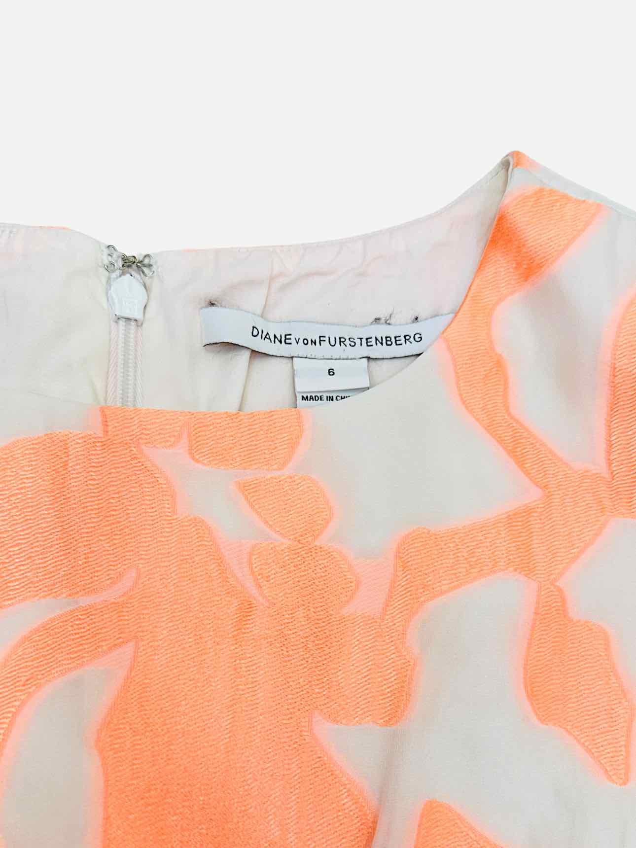DIANE VON FURSTENBERG Size US 6 Short Dress