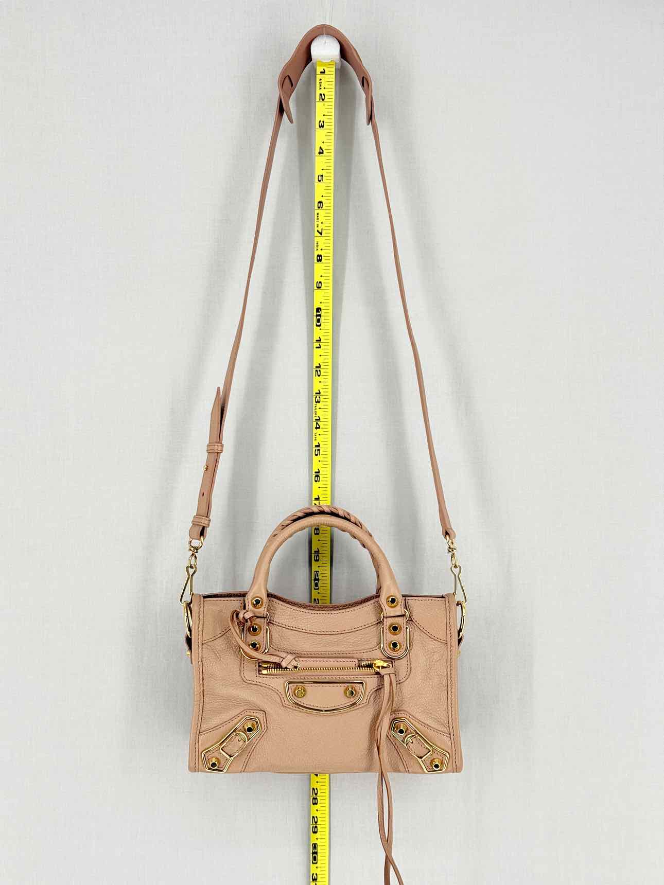 BALENCIAGA City Beige Top Handle
