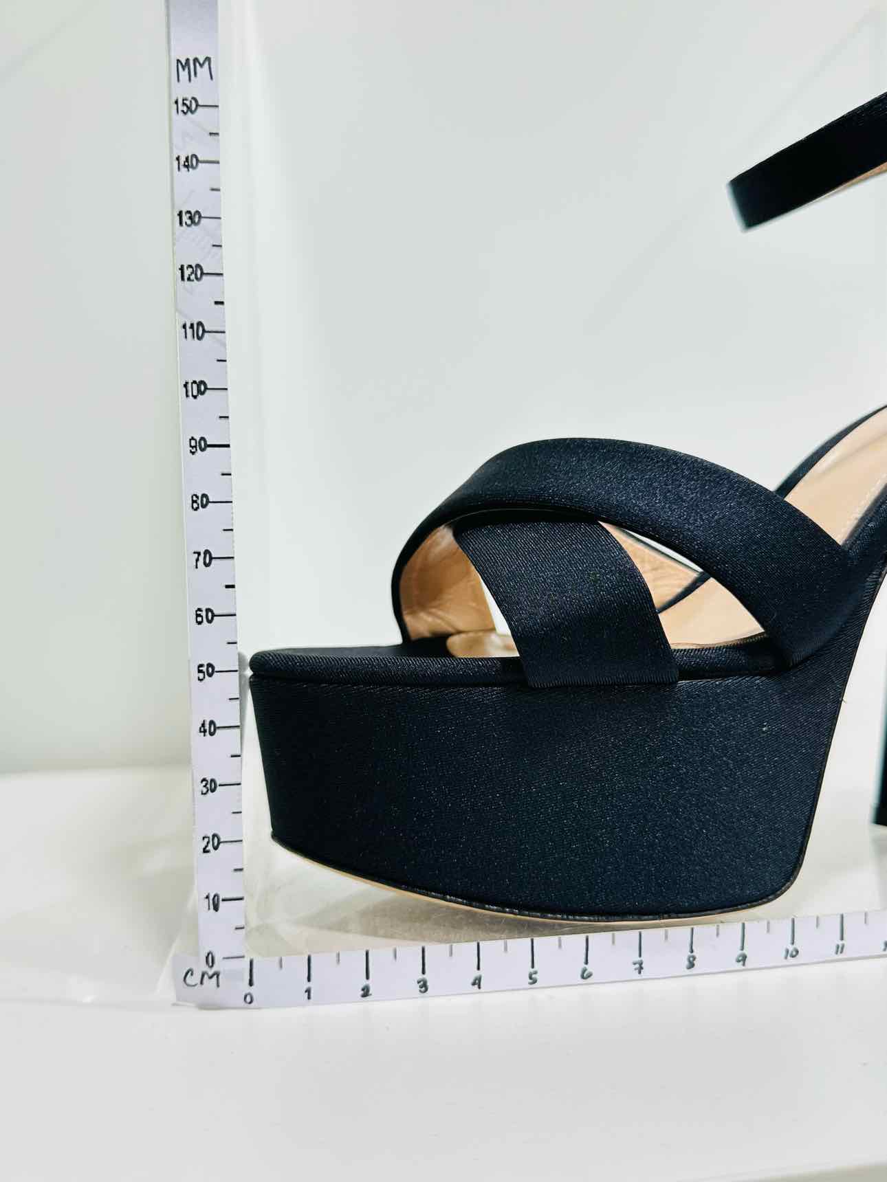 GIANVITO ROSSI Black Size EU 36 Heeled Sandals