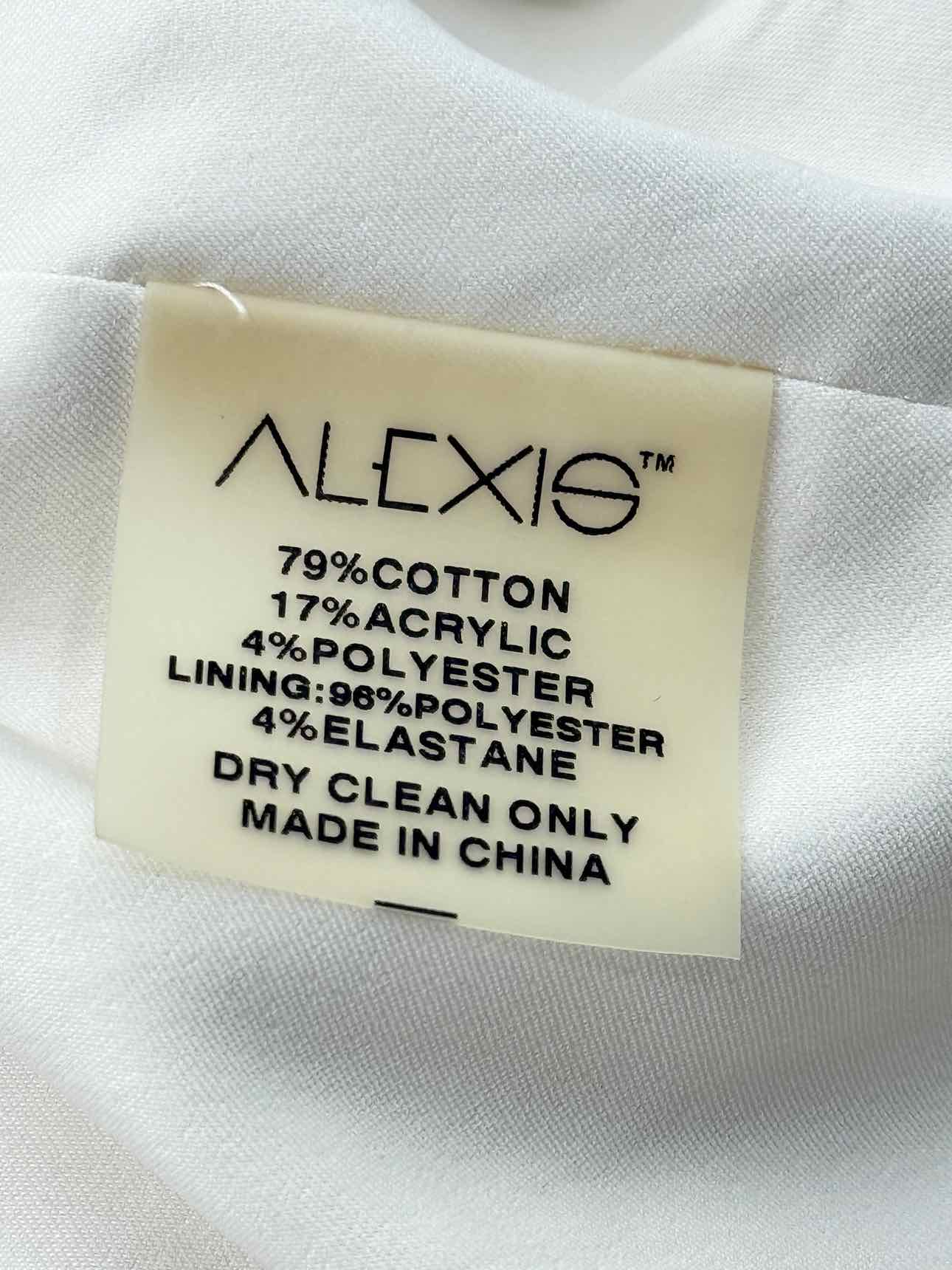 ALEXIS Joancy Cream Size Large Midi Dress