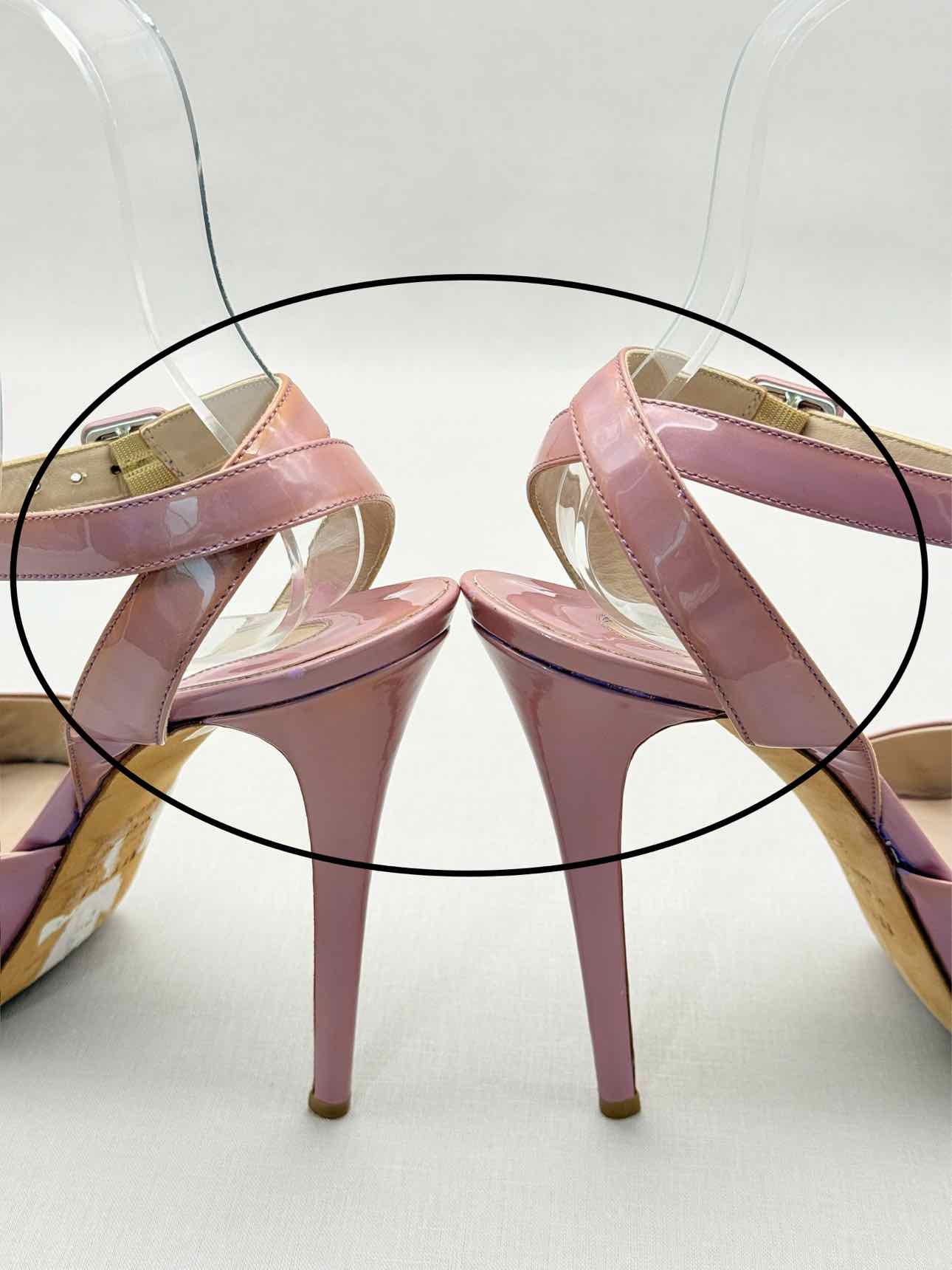 LE SILLA Pale Pink Size EU 39.5 Platform Sandals