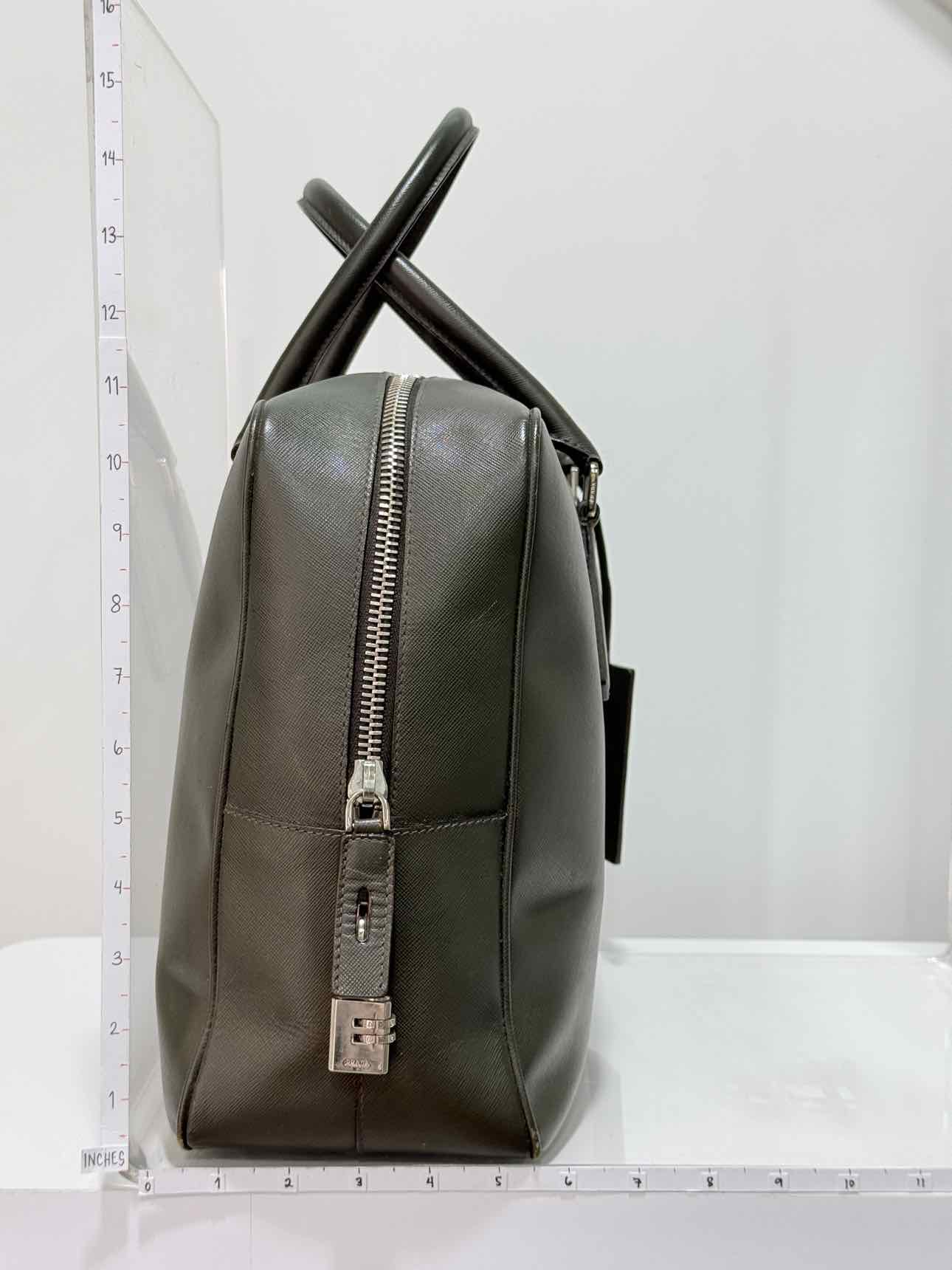 PRADA Khaki Briefcase