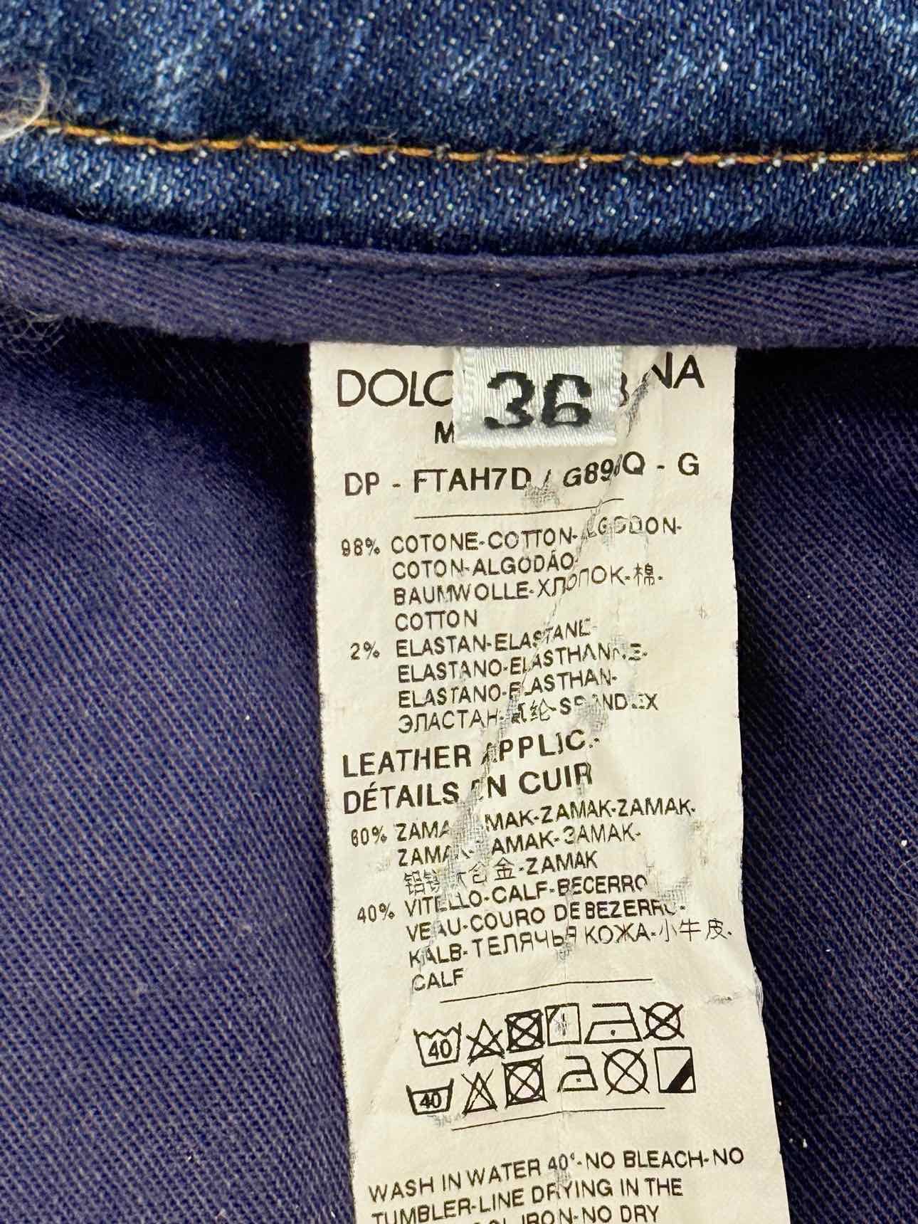 DOLCE & GABBANA Blue Size 26 Jeans