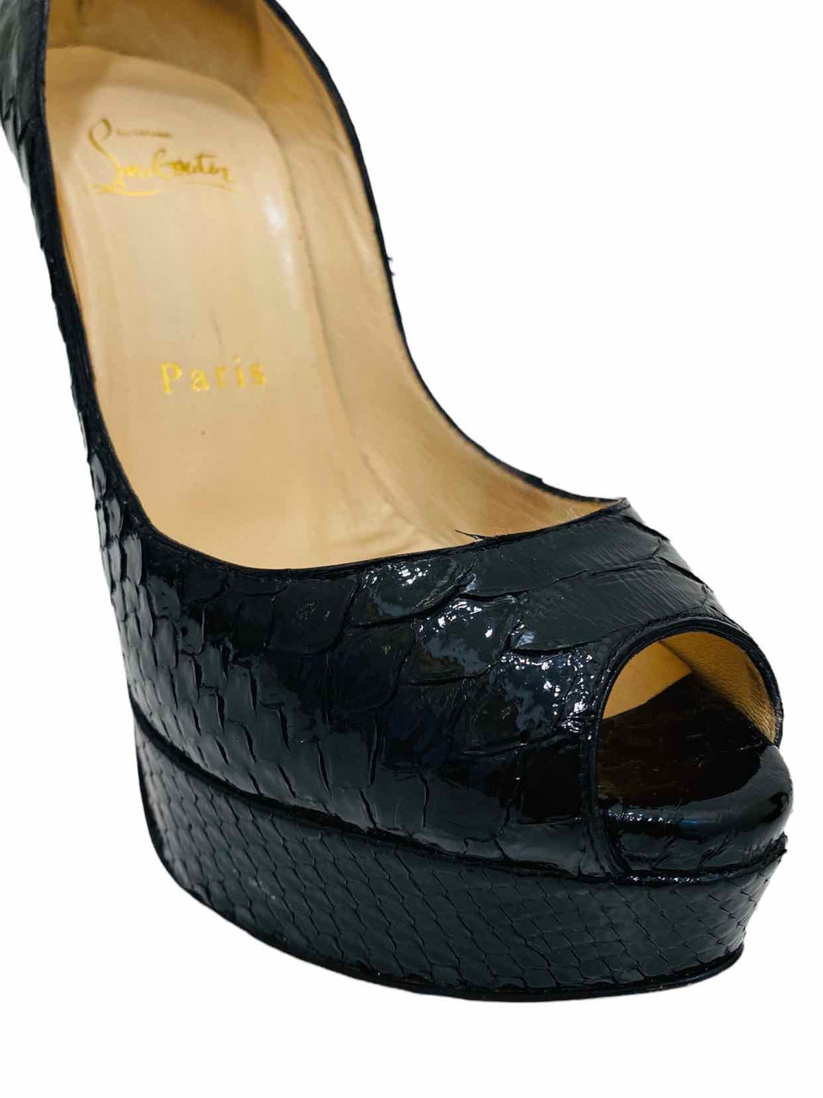 CHRISTIAN LOUBOUTIN Black Size EU 36 Pumps