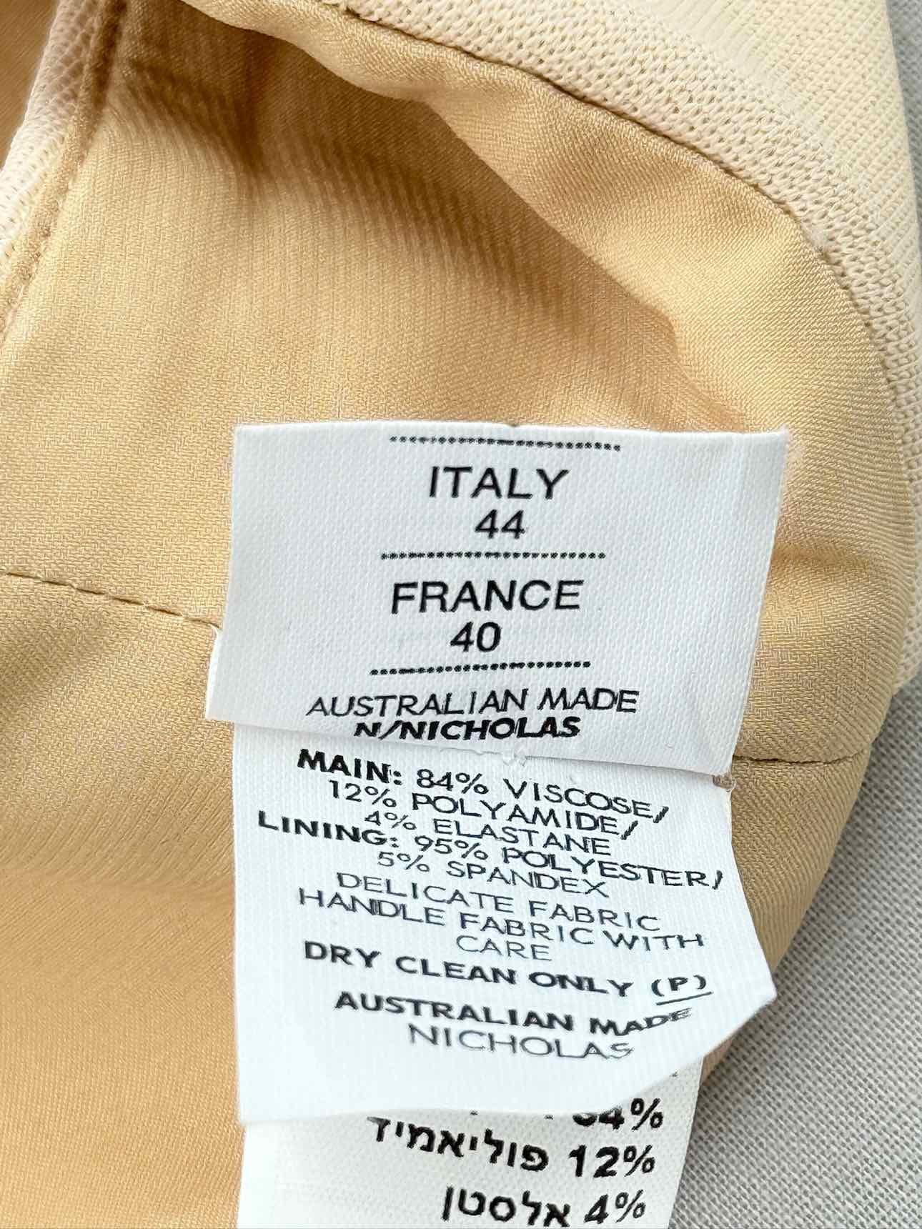 NICHOLAS Beige Size US 8 Top