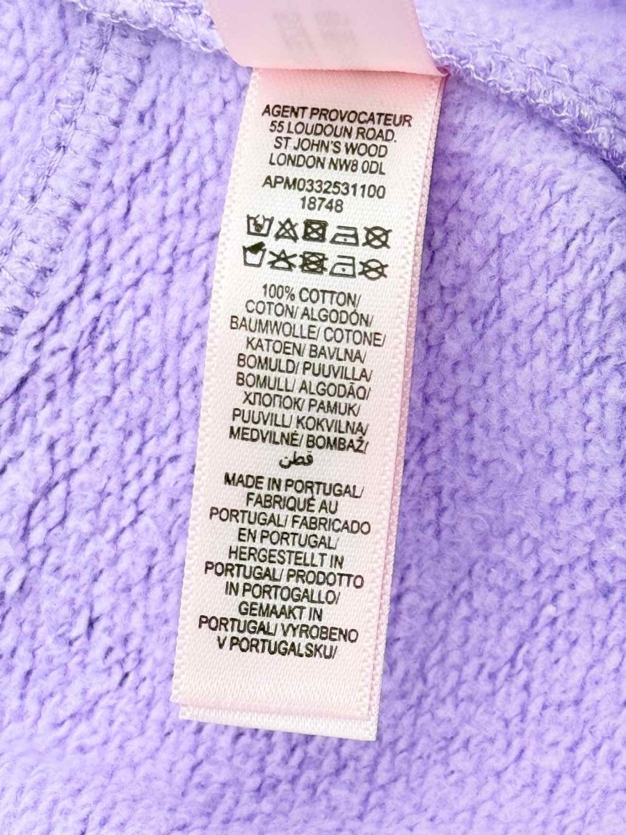 Pre - loved AGENT PROVOCATEUR Purple Size Small Tracksuit Set at Reems Closet