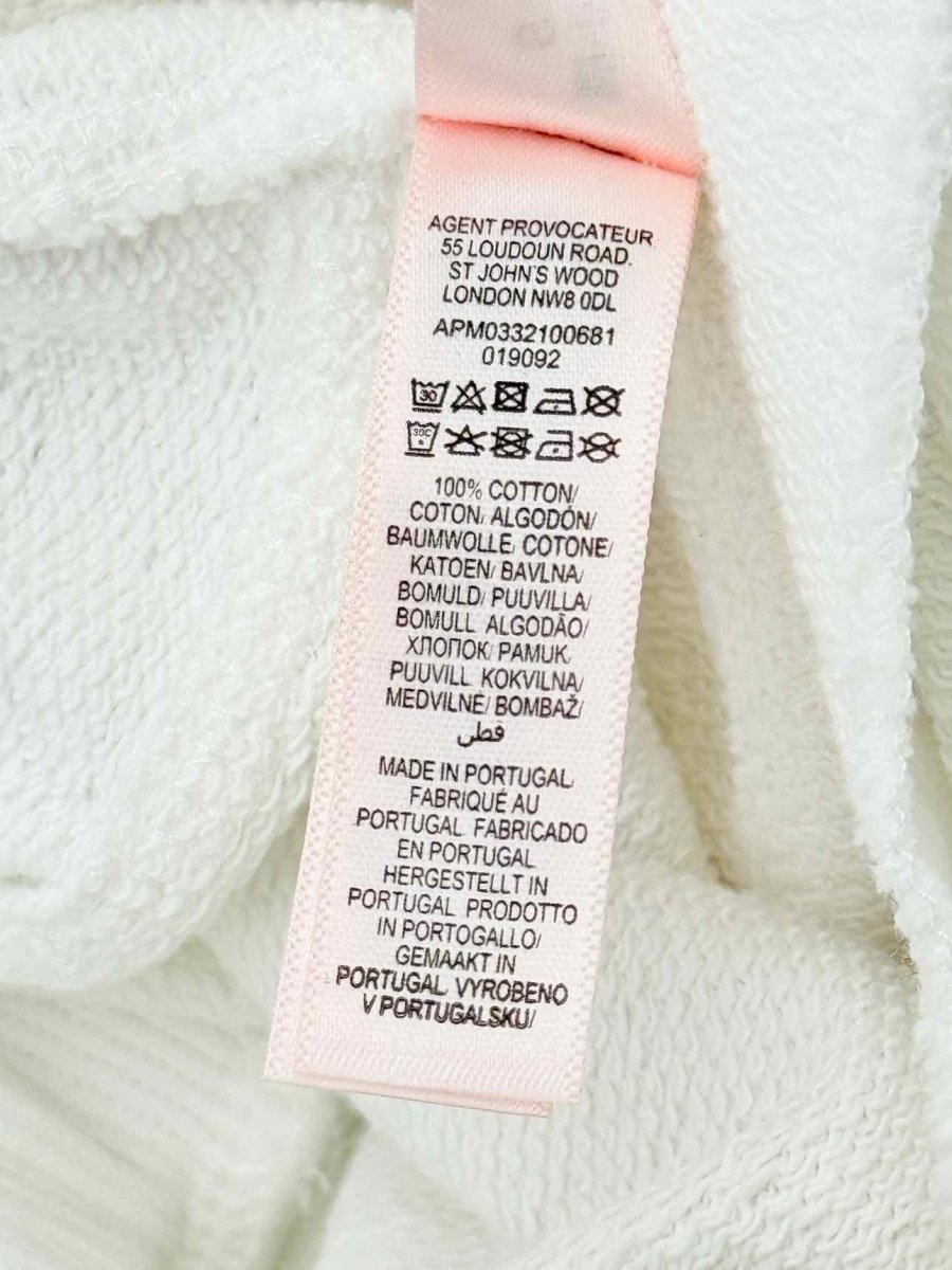 Pre - loved AGENT PROVOCATEUR White Size Small Tracksuit Set at Reems Closet