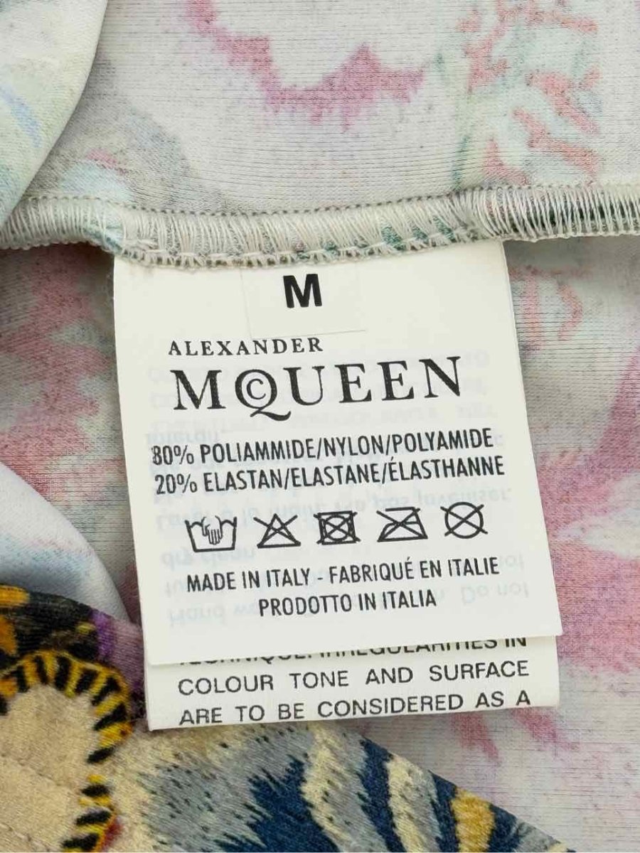 Pre - loved ALEXANDER MCQUEEN Red Multicolor Size Medium Pants at Reems Closet