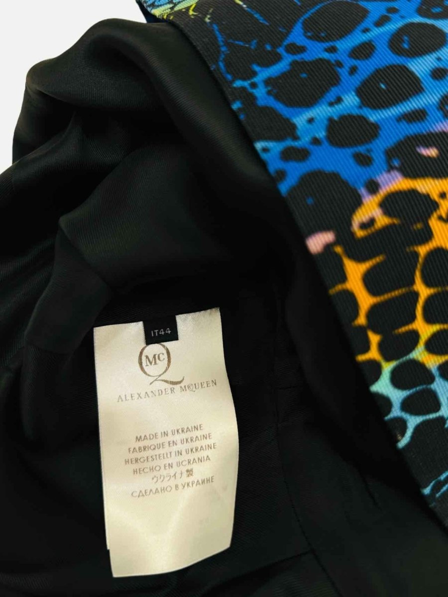 Pre - loved ALEXANDER MCQUEEN Size US 8 Knee Length Dress at Reems Closet