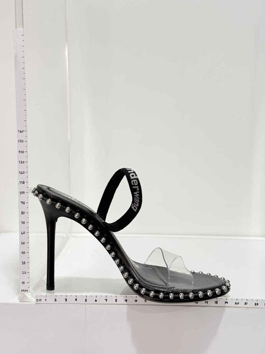 Pre - loved ALEXANDER WANG Nova Black Size EU 35 Heeled Sandals at Reems Closet