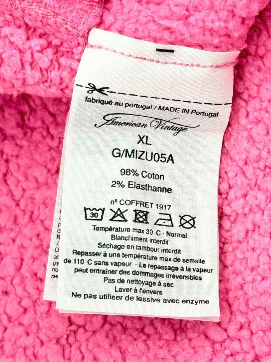 Pre - loved AMERICAN VINTAGE Pink Sweatpants at Reems Closet