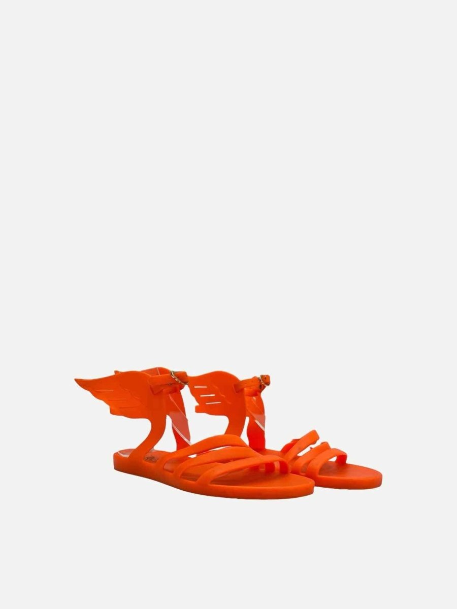 Pre-loved ANCIENT GREEK Ikaria Jelly Orange Sandals from Reems Closet