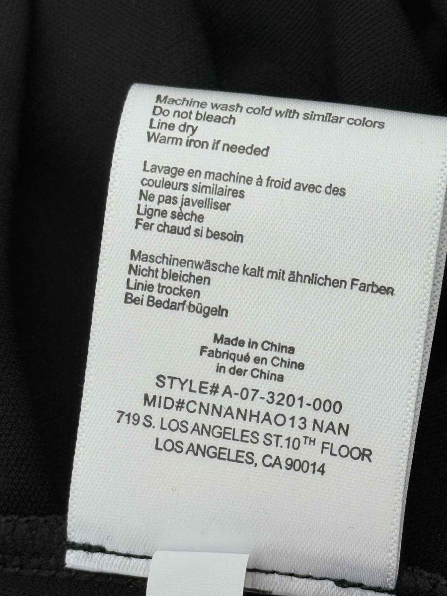 Pre - loved ANINE BING Black Size Small Body Top at Reems Closet