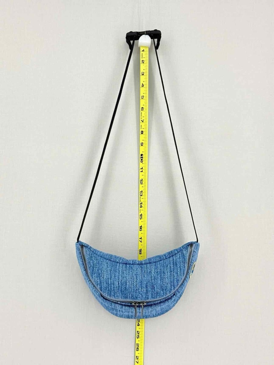 Pre-loved ARTIPOPPE Magic Blue Woven Belt Bag at Reems Closet