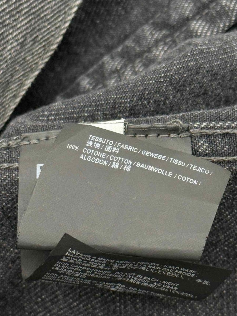 Pre - loved BALENCIAGA Logo Vintage - Grey Size US 2 Jacket at Reems Closet
