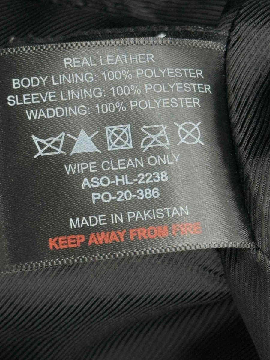 Pre - loved BARNEYS Biker Black Size US 8 Jacket at Reems Closet