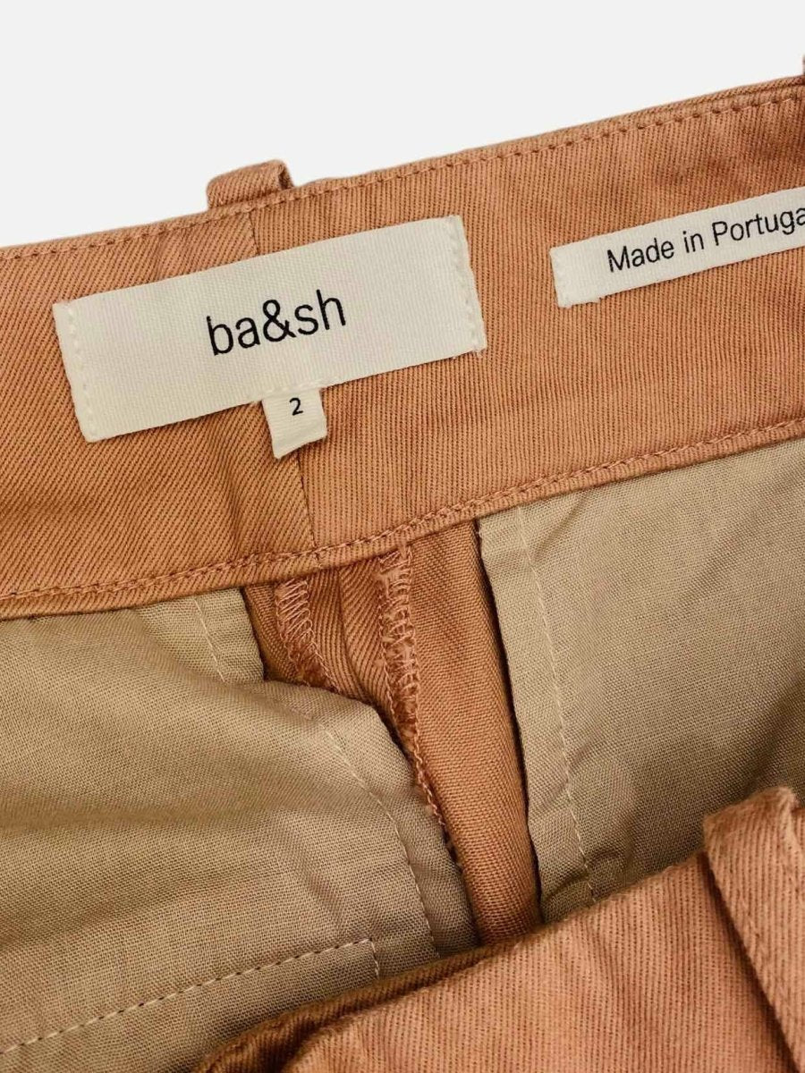 Pre - loved BA&SH Mocha Size Small Top & Pants Outfit at Reems Closet