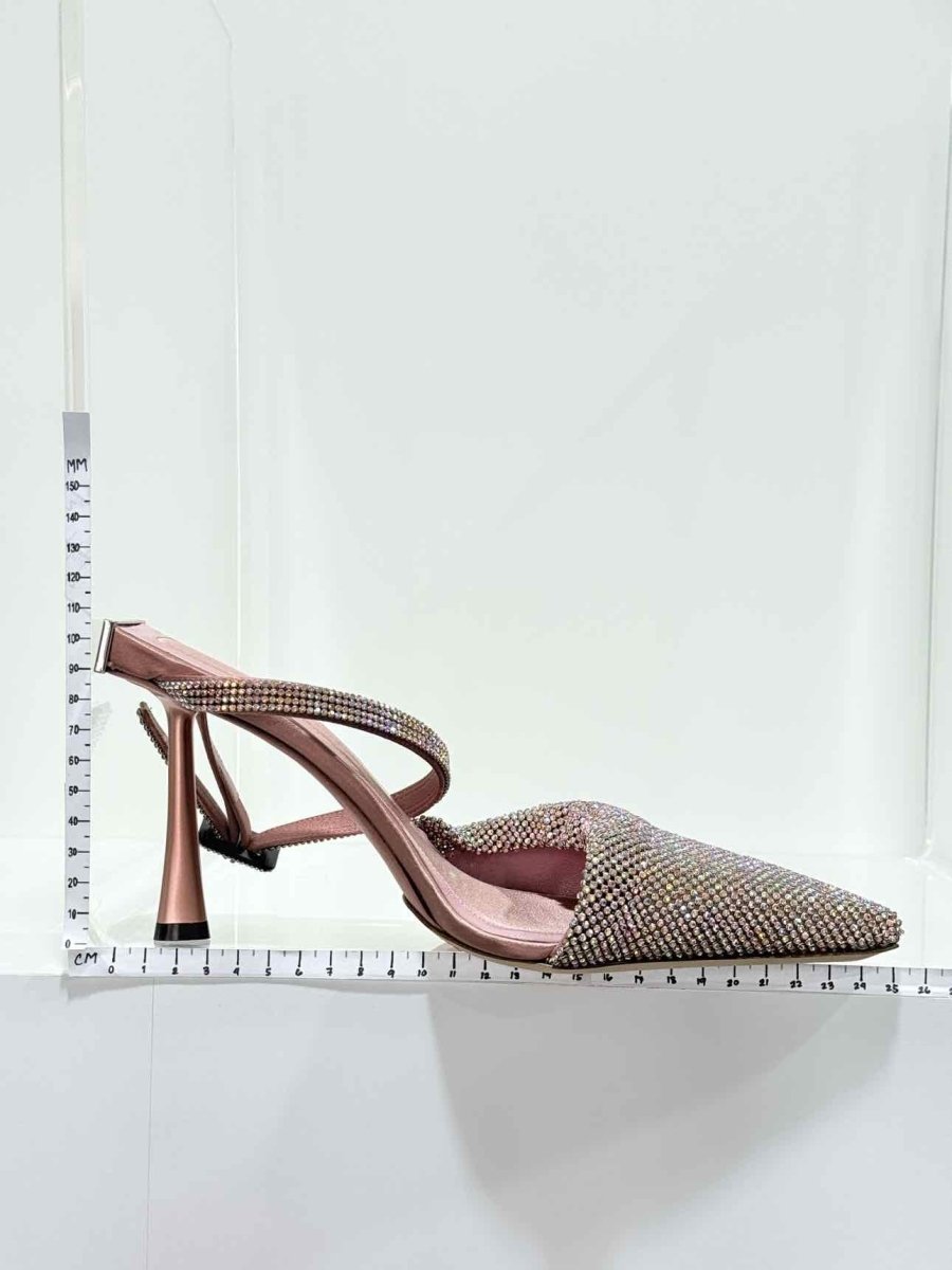 Pre - loved BENEDETTA BRUZZICHES Elena Pink Size EU 40 Mules at Reems Closet