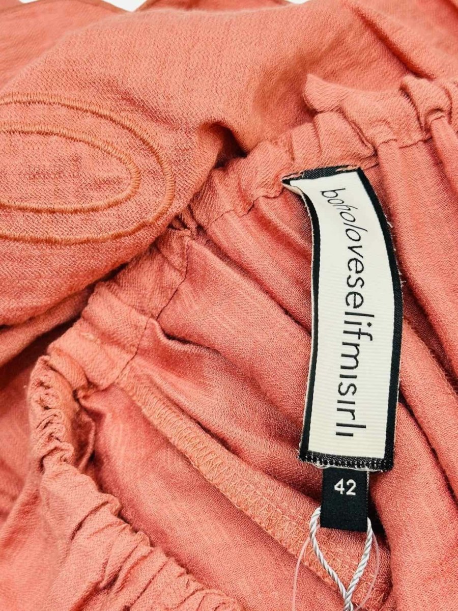 Pre - loved BOHOLOVES ELIF MISIRLI Coral Size US 6 Long Dress at Reems Closet