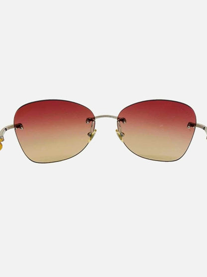 Pre-loved CARTIER Gold & Palladium Sunglasses from Reems Closet