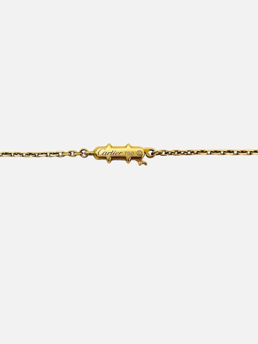 Pre-loved CARTIER Yellow Gold Necklace from Reems Closet