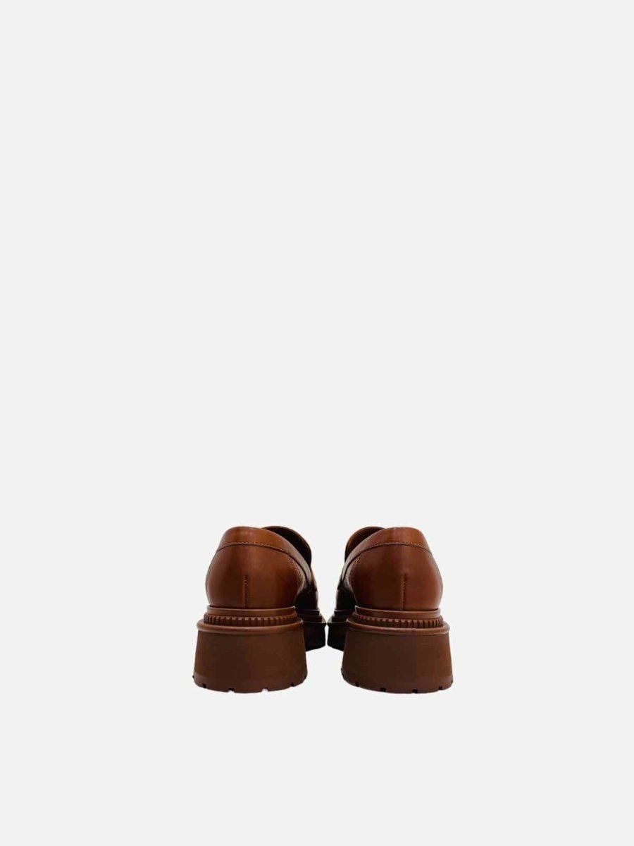 Pre-loved CHANEL 2023/2024 Brown Quilted Moccasins from Reems Closet