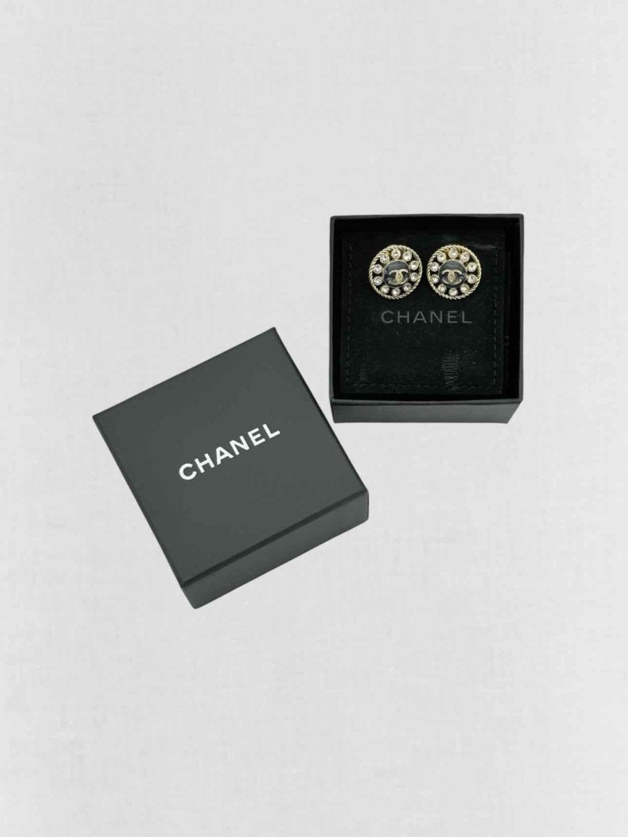 Pre - loved CHANEL CC Fashion Earrings at Reems Closet